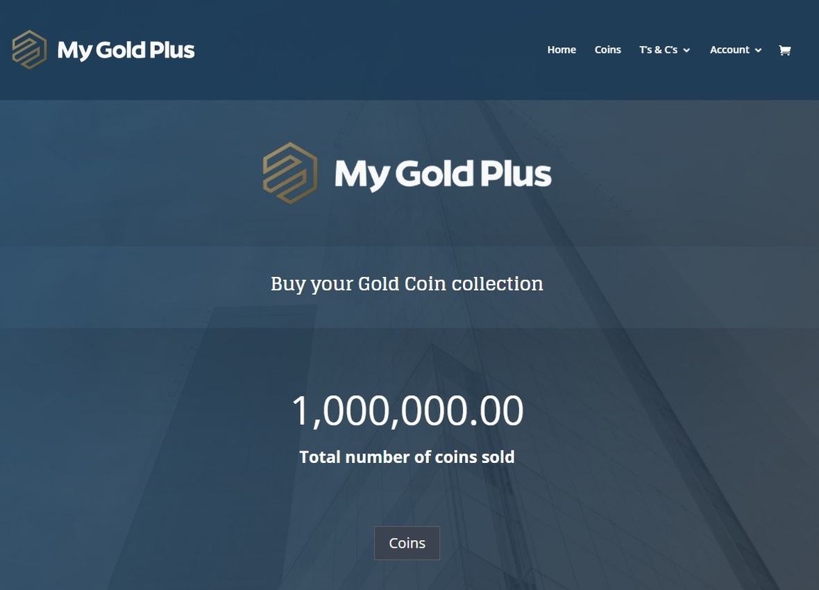 My Gold Plus Website designed by Vividly Grand Web Design